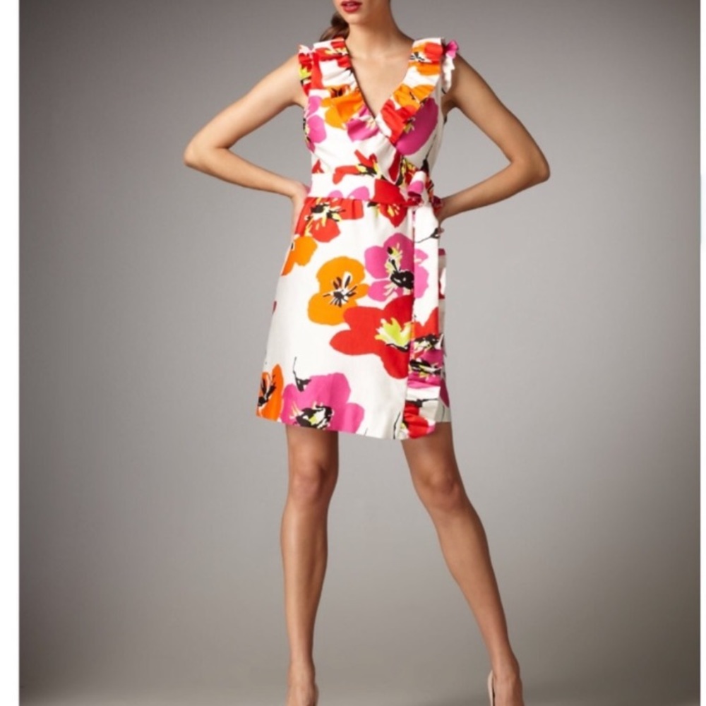 Kate Spade Aubrey Floral Wrap Dress